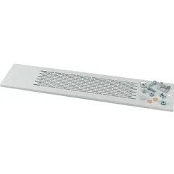 Eaton 283932 Frontblende, +Einbausatz, vertikal, leer, HxB=100x600mm, grau XME0406CV