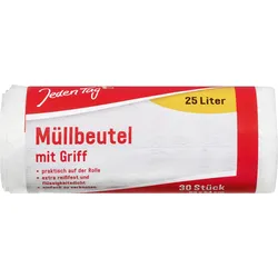 Jeden Tag Müllbeutel 25,0 l transparent