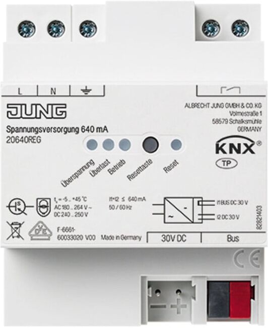 Jung Alimentation 640mA, KNX 20640 REG (20640REG)