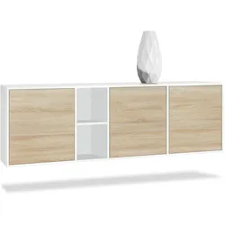 SIDEBOARD Cuba Türen in Eiche sägerau