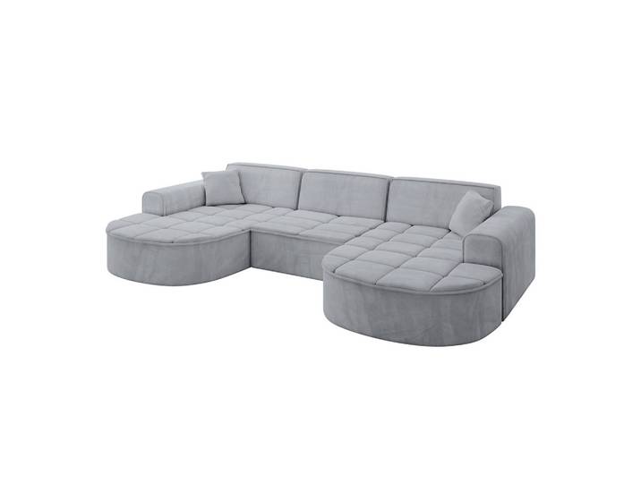 WOHNLANDSCHAFT TARO-U1 - 303x171x79,5 cm Grau
