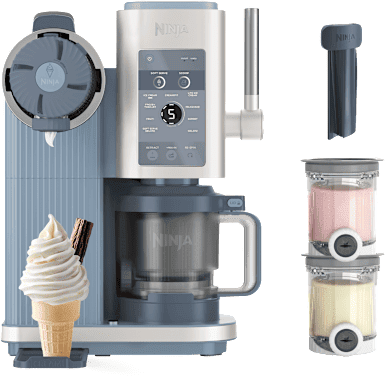 Machine à glaces et glaces à l’italienne 13-en-1 Ninja CREAMi Scoop & Swirl   NC702EU   par SharkNinja