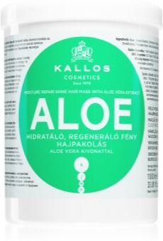 Kallos KJMN Professional Aloe máscara hidratante com aloe vera 1000 ml. KJMN Professional Aloe