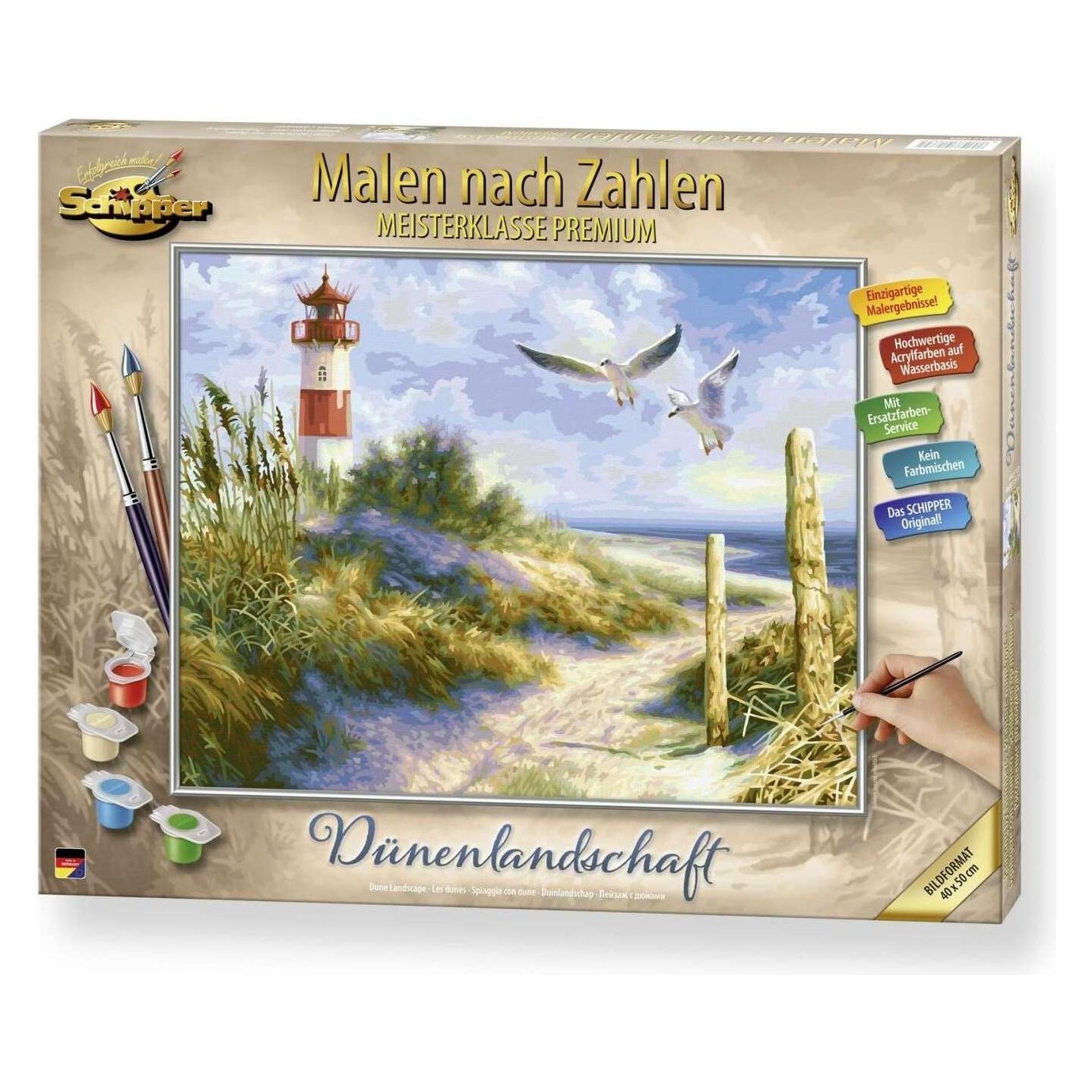 Schipper Dünenlandschaft mit Leuchtturm (609130884)