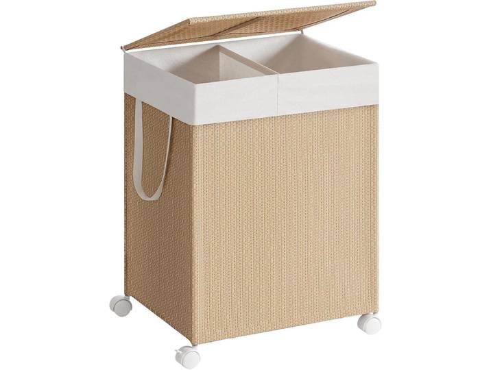 SONGMICS HOME Bambus-Wäschekorb Songmics 100 l Bambus - Wäschekorb