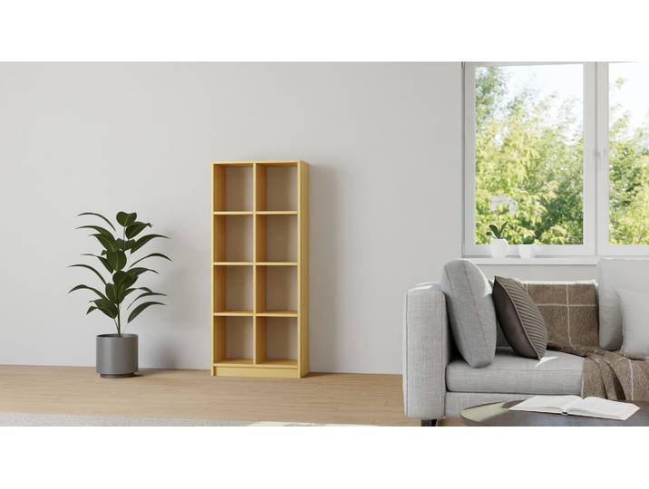 Highboard aus Massivholz Buche Natur geölt