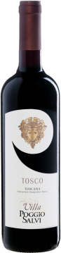 Toscana Rosso Tosco 2024 - Villa Poggio Salvi - Toskana IGT - Rotwein - 0.75L