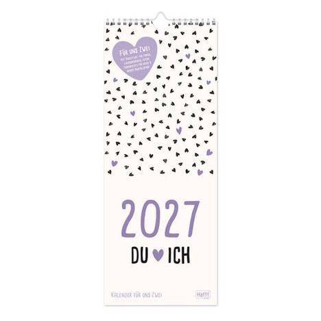 Häfft-Verlag GmbH Wandkalender Du+Ich 2027 (11388-9)