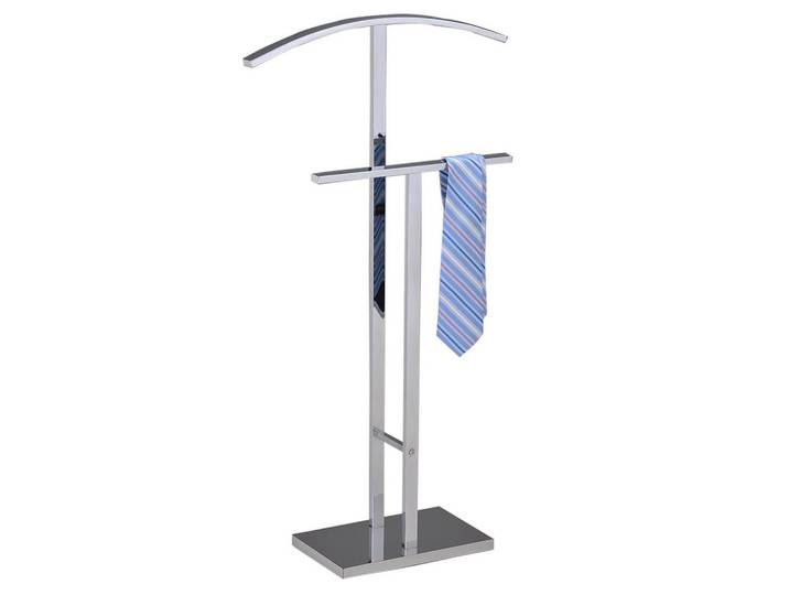 Idimex Herrendiener Scott chrom, Chromfarben, Metall, Mode, 40x100x20 cm, Schlafzimmer, Herrendiener