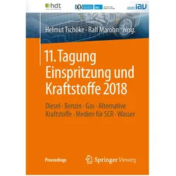 11. Tagung Einspritzung und Kraftstoffe 2018, Fachbücher von Helmut Tschöke, Ralf Marohn