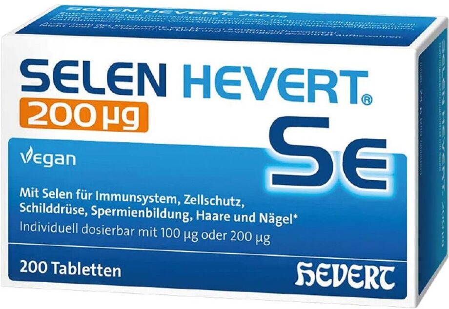 Selen Hevert 200 mg Tabletten 200stk