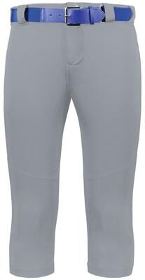 Russell Athletic RS4DBG Girls On Deck Softball Knicker in Baseball Grey size Large   Polyester