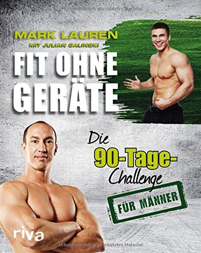 Mark Lauren - Fit ohne Geräte: Die 90-Tage-Challenge für Männer - Preis vom 01.10.2026 17:08:56 h