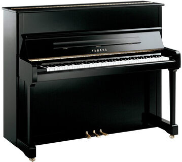 Yamaha "P 121 M PEC "Silver Edition"" schwarz poliert mit Chrom