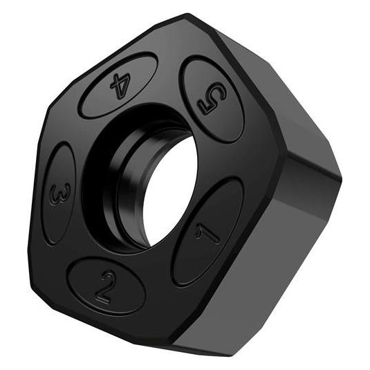 Pramet Frswendeschneidplatte ISO PNMQ 1308DNSN:M8345 D. 10mm PVD beschichtet - VPE: 5 (PNMQ 1308DNSN:M8345)