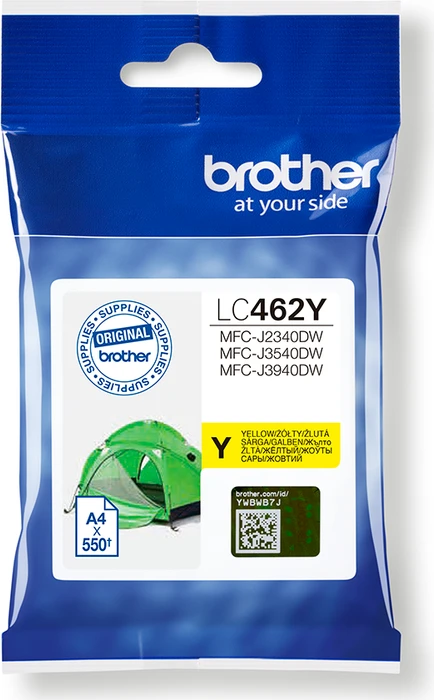 Brother LC-462Y Gelb, 550 Seiten