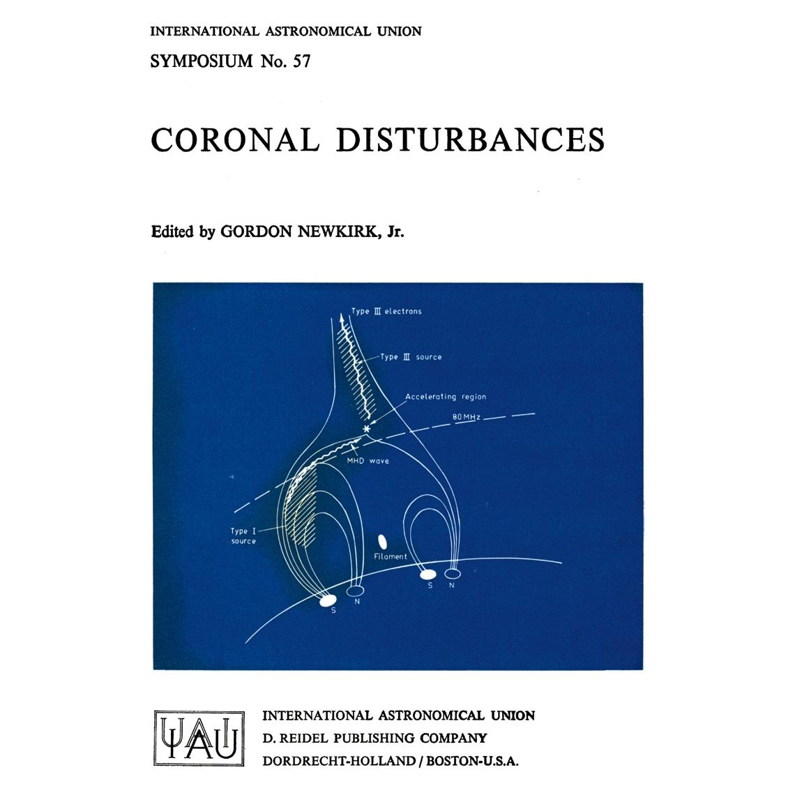 Springer Coronal Disturbances (Englisch, Softcover, Gordon Newkirk) (55506531)