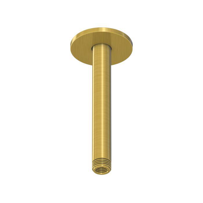 Steinberg Serie 100 Brausearm 1001571BG 120 mm, Brushed Gold, Deckenmontage