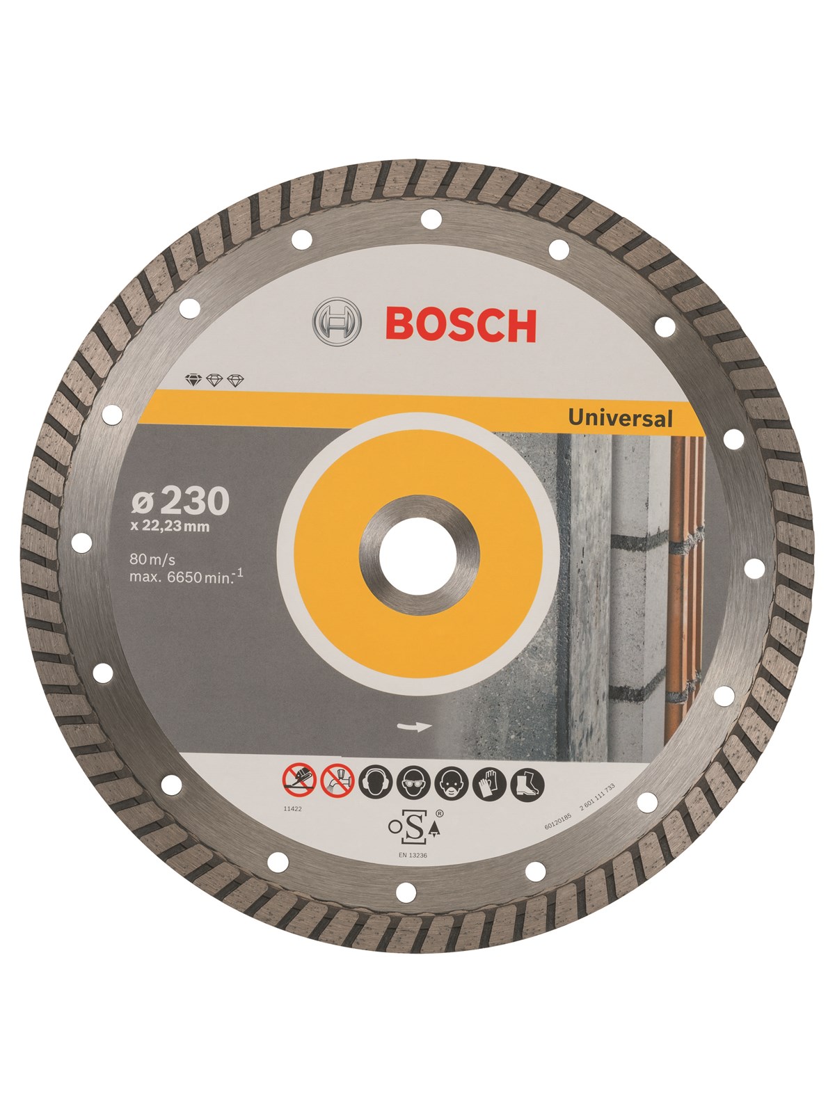 Bosch DIAMANTSKÆRESKIVE 230X22.2MM PROF UNIV-T