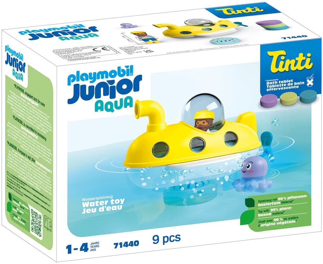 Playmobil JUNIOR &amp; Tinti: submarino de colores .