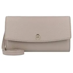AIGNER Fashion Clutch Geldbörse Leder 12.5 cm  beige