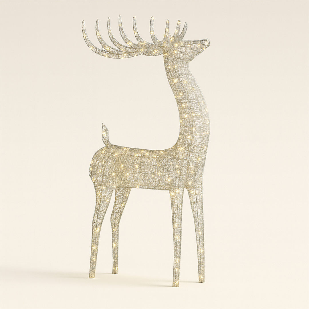 The Seasonal Aisle Decoration Silver 118cm H x 69cm W x 24.5cm D