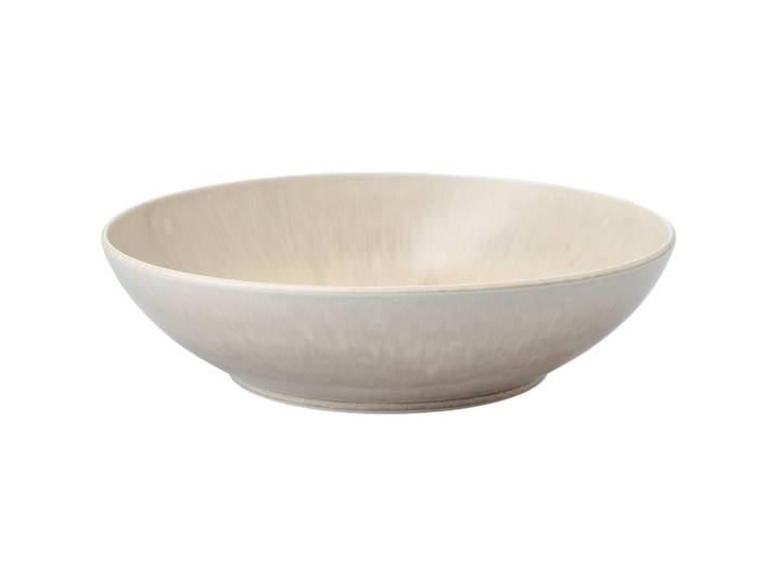 like.Villeroy & Boch Schale Perlemor Sand, Sandfarben, Keramik, rund, Geschirr, Schalen & Schüsseln, Schalen