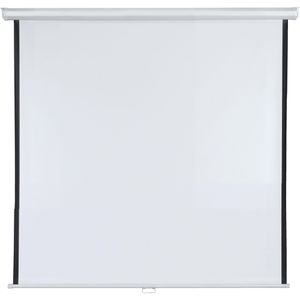 Franken Beamer-Leinwand X-tra!Line LWR21515, 84 Zoll, 150 x 150 cm, Format 1:1, Rolloleinwand