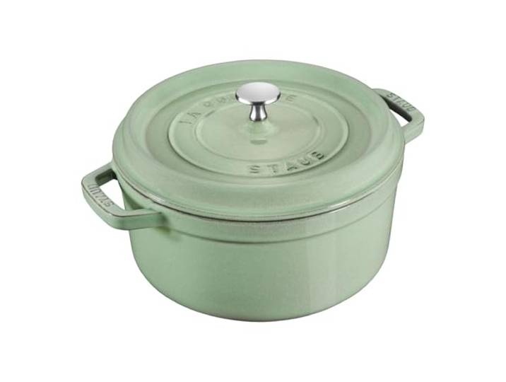 STAUB Gusseisentopf, 28 cm Salbei