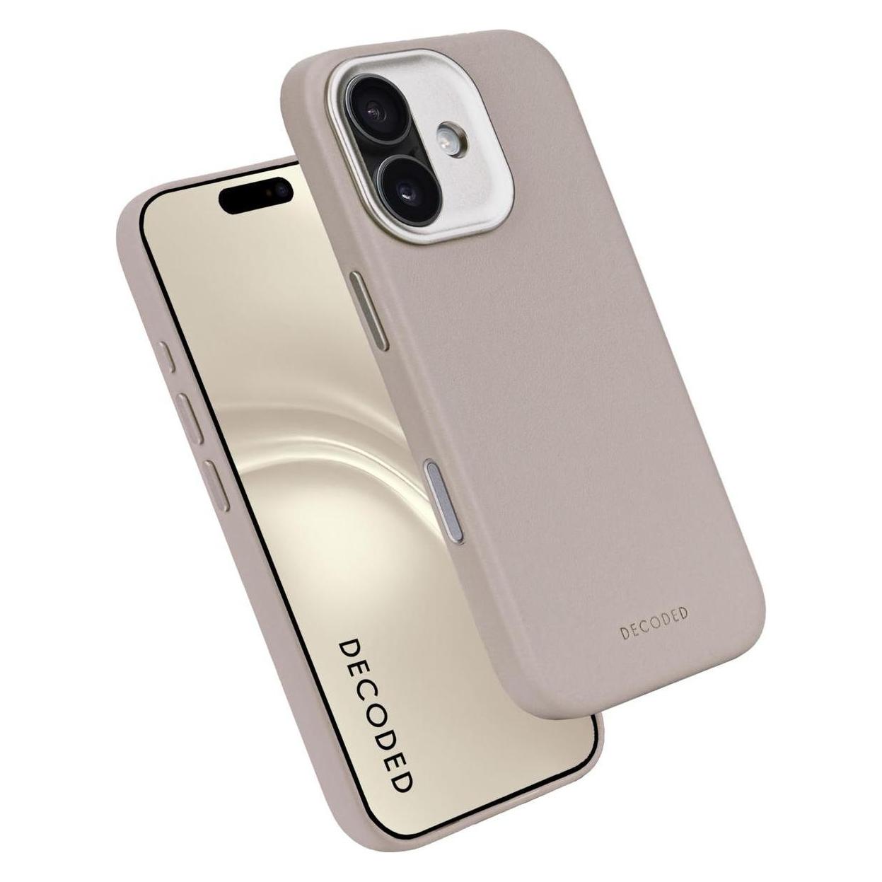 Decoded Leather Backcover (Apple iPhone 17) (D26IPO17BC1SY)