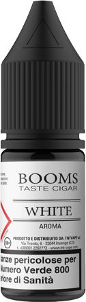 TNT Vape Booms White Aroma Concentrato 10ml Tabacco Vaniglia Torrone