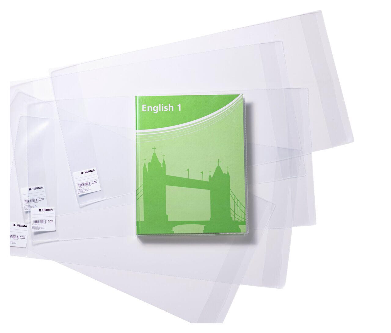 HERMA Buchschoner BASIC, transparent 14300