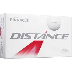 Pinnacle Golfbälle Distance - 15er Pack, weiss