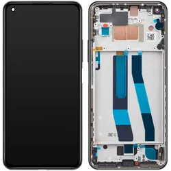 Xiaomi Display Unit für 11 Lite 5G NE, Schwarz (Xiaomi 11 Lite 5G NE), Mobilgerät Ersatzteile, Schwarz