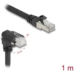 Delock GigE Kamera Kabel RJ45 St. 90° gew. > RJ45 St. 1m