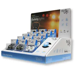 Curli luumi Display V2 | fertig bestückt 6 black, 4 red, 3 blue, 2 white
