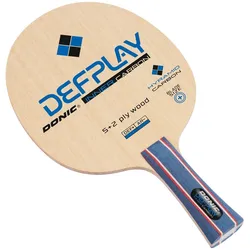 Donic Holz Defplay Inner Carbon - Griffform gerade - gerade