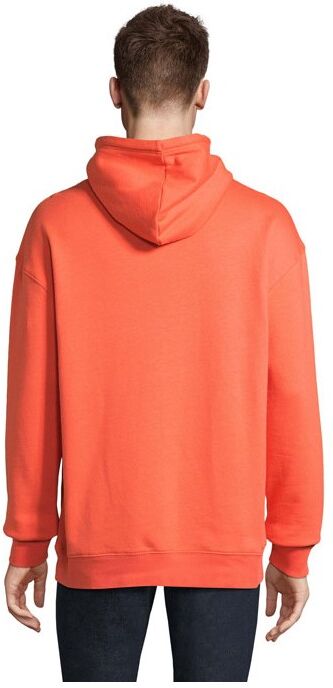 Sweat-Shirt Unisex à Capuche Personnalisé CONDOR Pop Orange