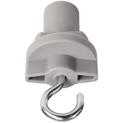 Deko-Light Zubehör für 3-Phasen-Schienensystem D LINE - Schilderhaken, Grau D-710061