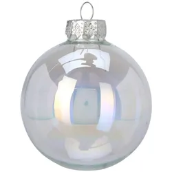 WellHome - 16er Set schillernde Weihnachtskugeln Ø6cm - Glänzend und Matt