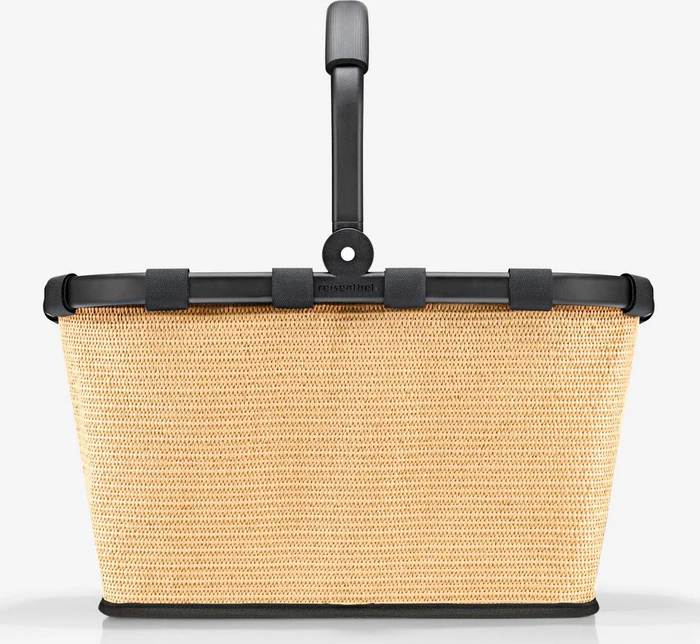 reisenthel Einkaufskorb carrybag frame raffia black Kunstfaser raffia black