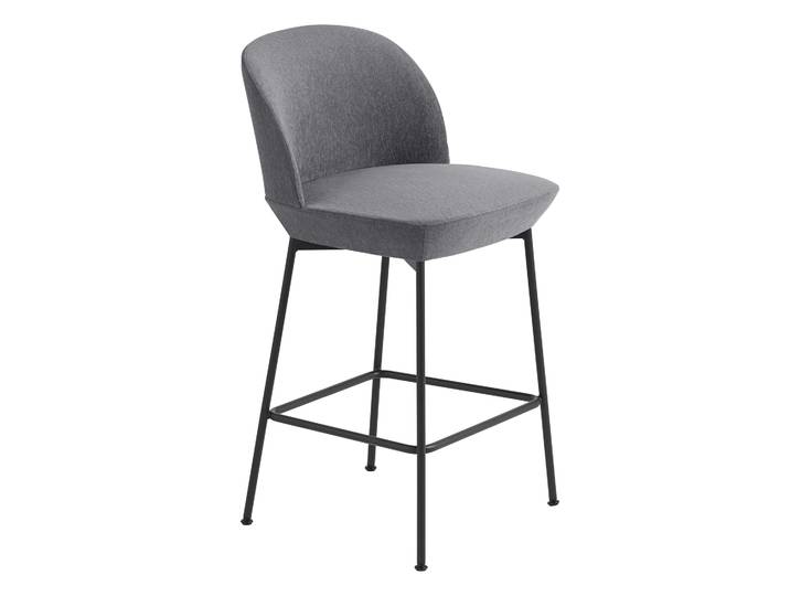 Muuto Oslo Counter Stuhl 65cm Still 161-Anthracite black
