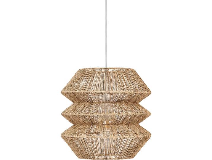 Lampe à suspendre LIZA avec un abat-jour en jute tressée\, Ø 38 cm