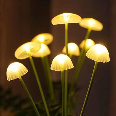 Uplift Picks Solar Jellyfish Garden Lights Waterproof Outdoor Decorative Pathway Lights warm Light