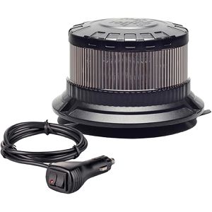 Berger&Schröter Warnleuchte orange, mit 360° LED, mit 12 / 24 V & Magnetfuß, ECE R65, Rundummkennleuchte