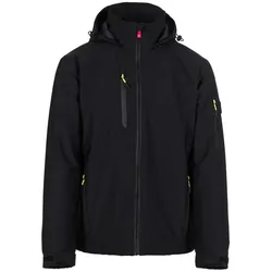 Payper Herren Softshelljacke wasserdicht CREEK ULTRALITE PAD Schwarz/Schwarz L