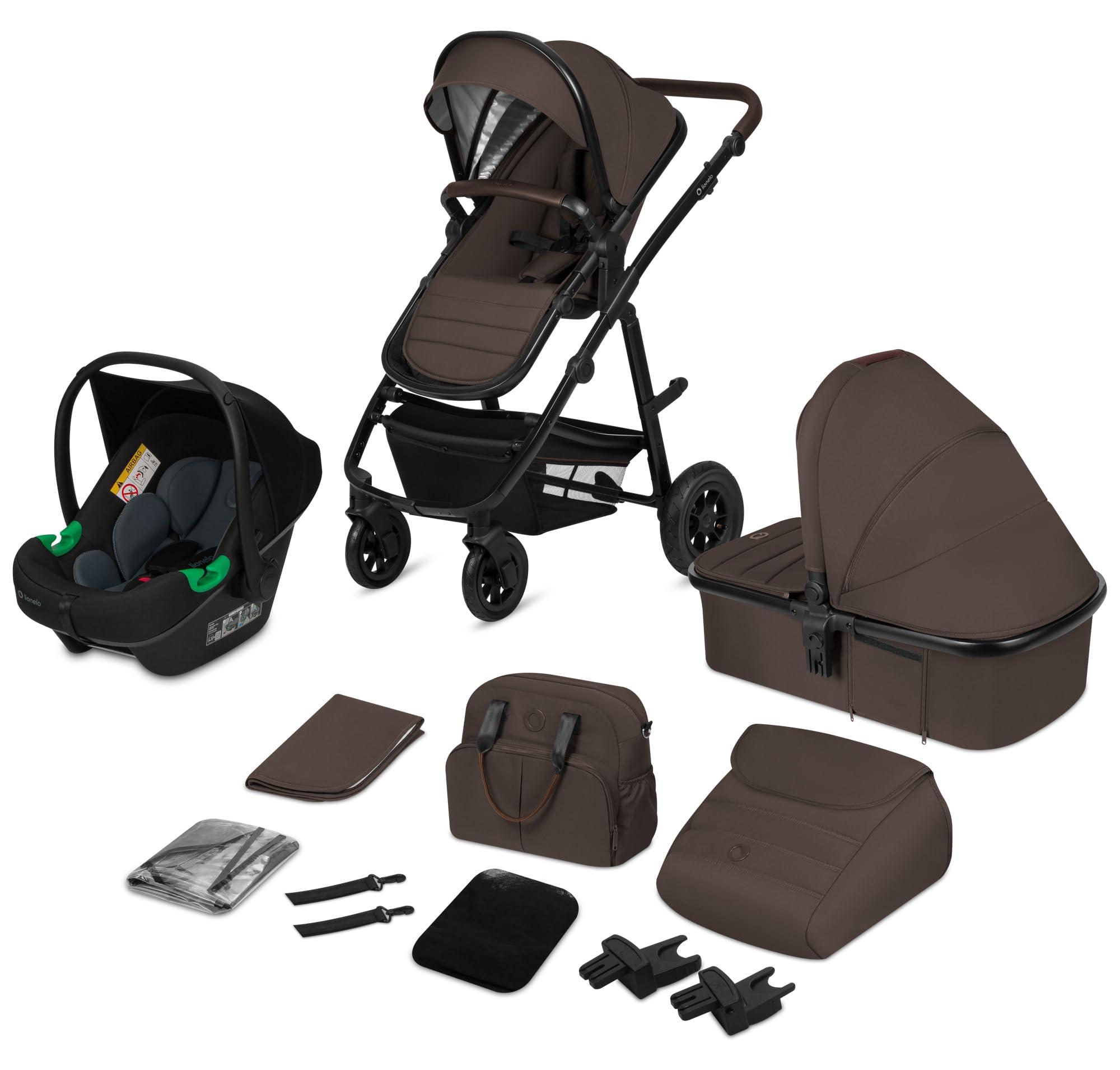Kinderwagen Kombikinderwagen Reisebuggy - Bis 22 kg - Luftreifen - Mit XXL-Sonnenverdeck