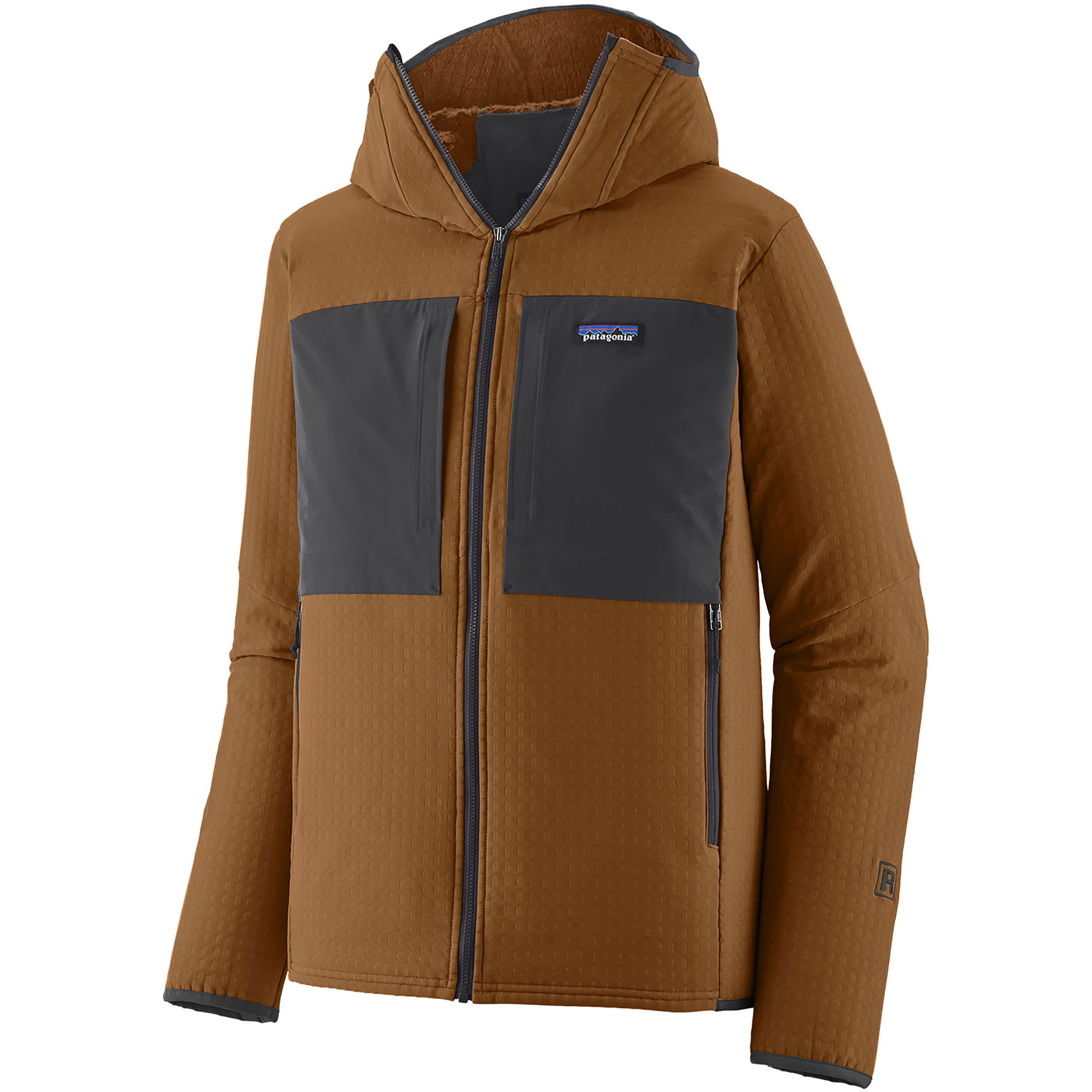 Patagonia R2 TechFace Herren Softshelljacke braun Größe L Trekking Schnell trocknend