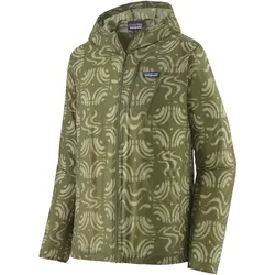 Patagonia Herren Houdini Windjacke - M - Sand Waves: Caper Green
