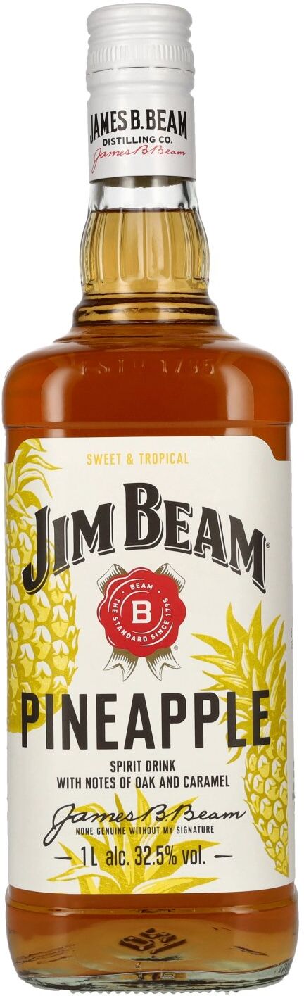 Jim Beam Pineapple Spirit Drink 32,5% Vol. 1l